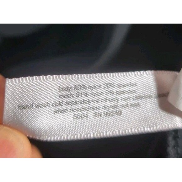 CATHERINES Women Plus Size 34W Black One Pieces Swim Suit Build In Bra 121P - Picture 4 of 5